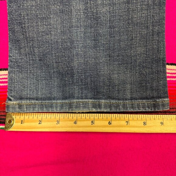 Levi's Jeans Women's Size 8 Short Perfectly Slimming Boot Cut 512 Flap Pockets - Picture 7 of 9